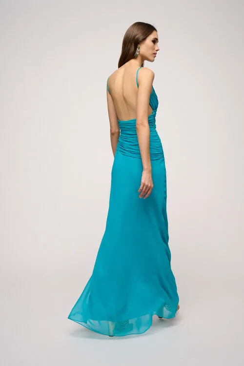 Formal Dresses Women Pincio Pincio Turquoise Luisa Spagnoli Formal Dresses Women Pincio Pincio Turquoise Luisa Spagnoli