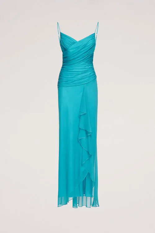 Formal Dresses Women Pincio Pincio Turquoise Luisa Spagnoli Formal Dresses Women Pincio Pincio Turquoise Luisa Spagnoli