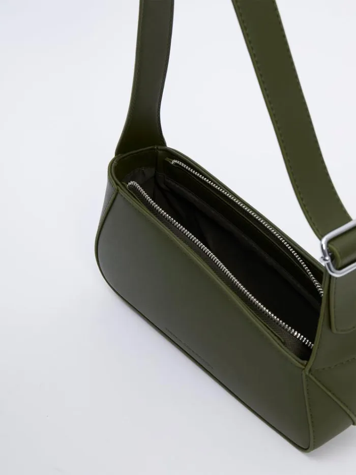 French Connection Bags and Purses Jeenaa X Diagonal Shoulder Bag Olive Night 8211 Woman