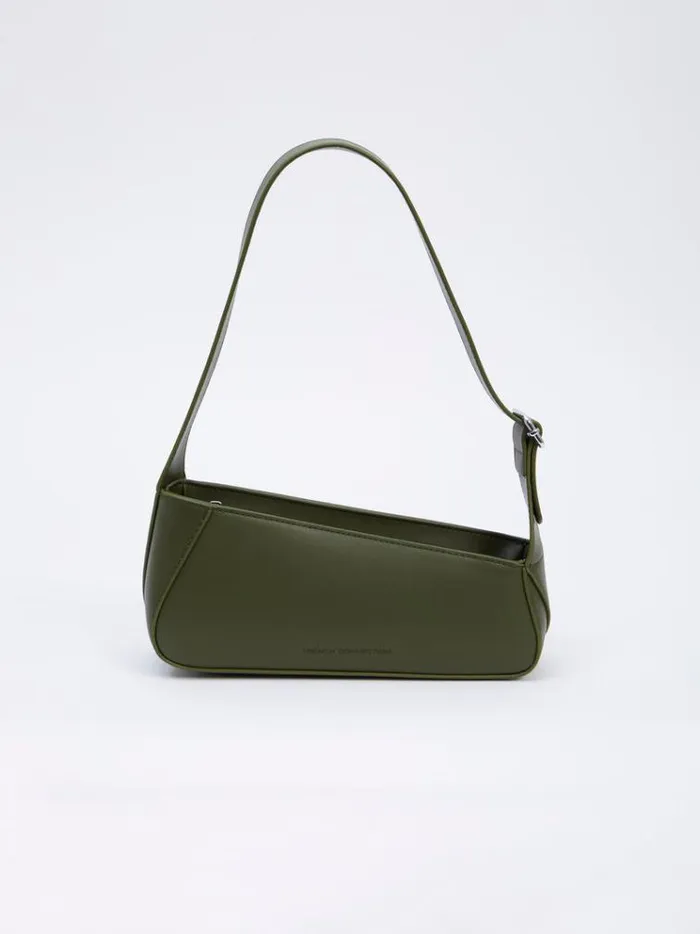 French Connection Bags and Purses Jeenaa X Diagonal Shoulder Bag Olive Night 8211 Woman