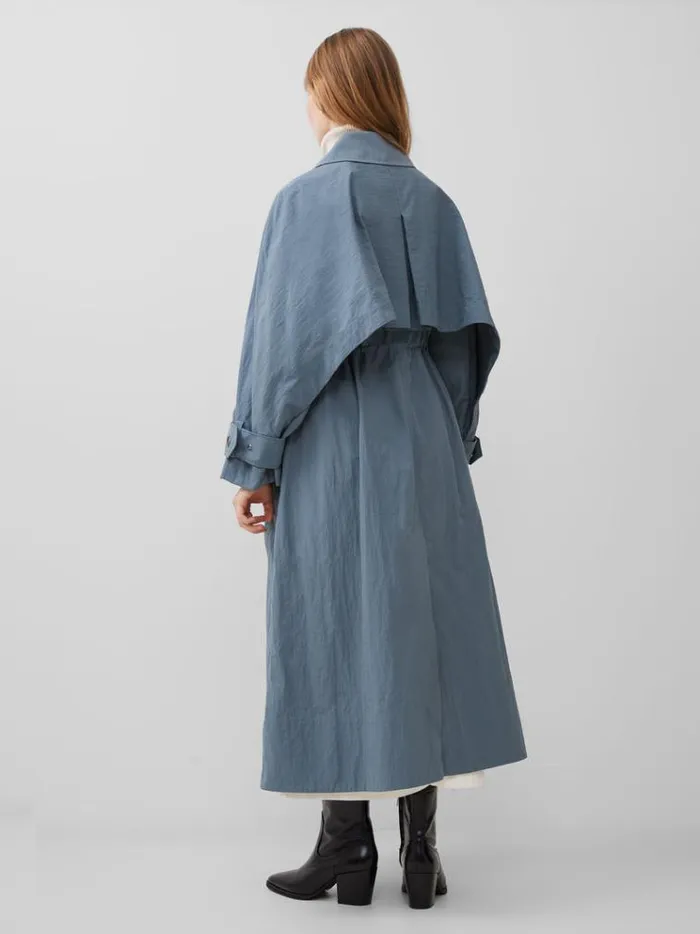 French Connection Coats and Jackets Ilena Trench Coat Stormy Weather 8211 Woman