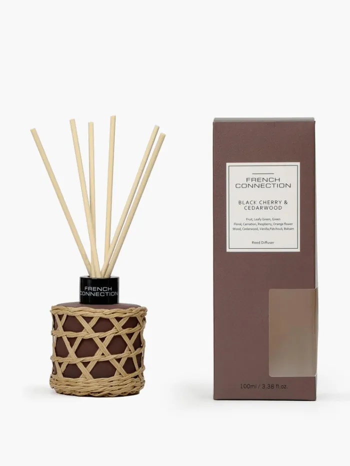 French Connection Home Accessories Black Cherry and Cedarwood Artisan Diffuser Natural 8211 Home French Connection Home Accessories Black Cherry and Cedarwood Artisan Diffuser Natural 8211 Home
