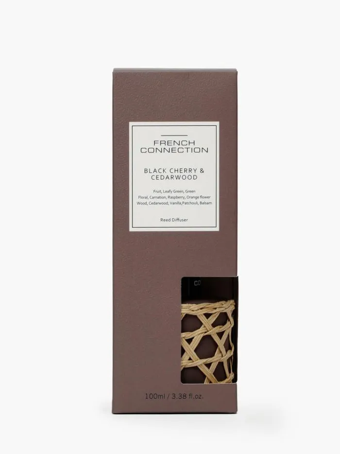 French Connection Home Accessories Black Cherry and Cedarwood Artisan Diffuser Natural 8211 Home