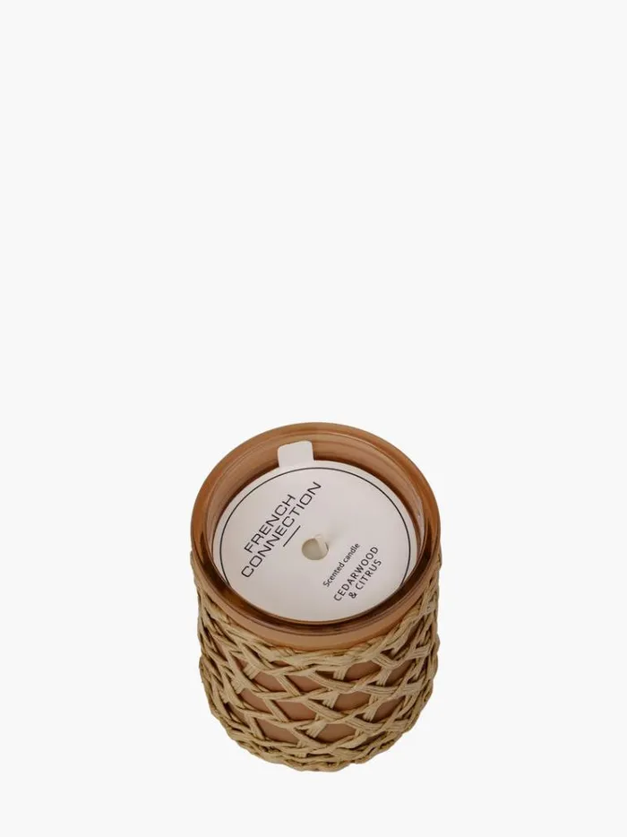 French Connection Home Accessories Cedarwood and Citrus Artisan 200g Candle Cedarwoodcitrus 8211 Home