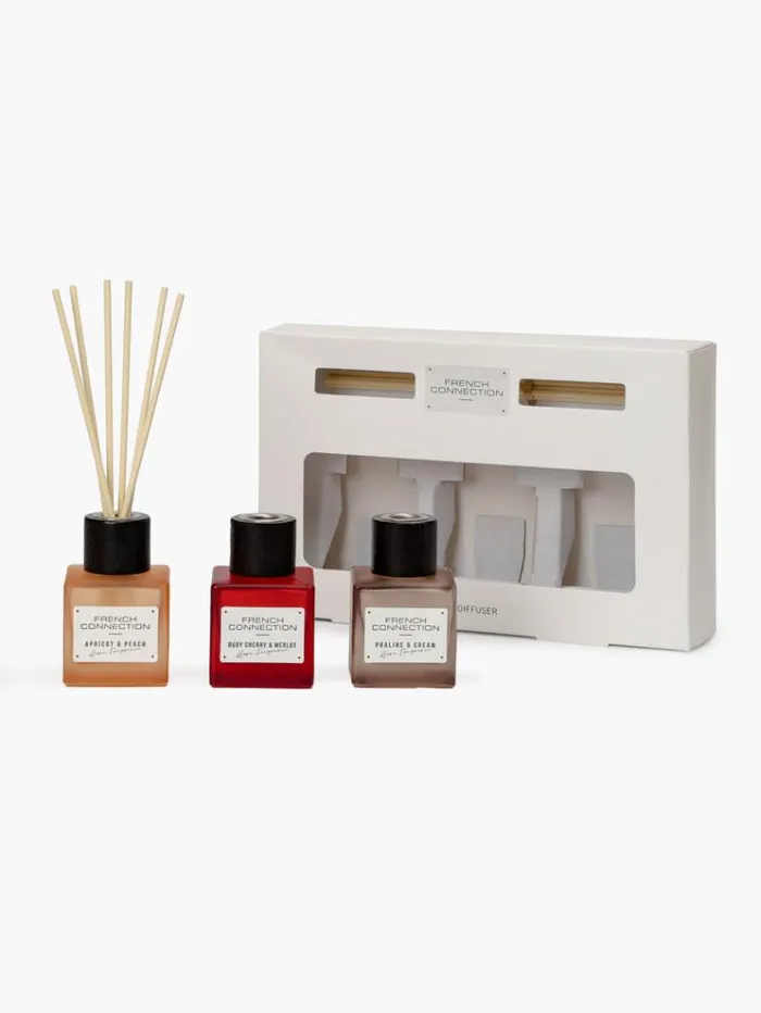 French Connection Home Accessories Indulgence Diffuser Set Of 3 Natural 8211 Home French Connection Home Accessories Indulgence Diffuser Set Of 3 Natural 8211 Home