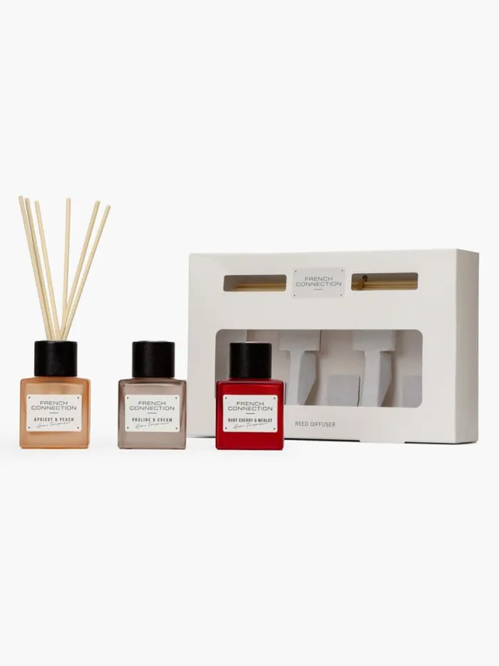 French Connection Home Accessories Indulgence Diffuser Set Of 3 Natural 8211 Home