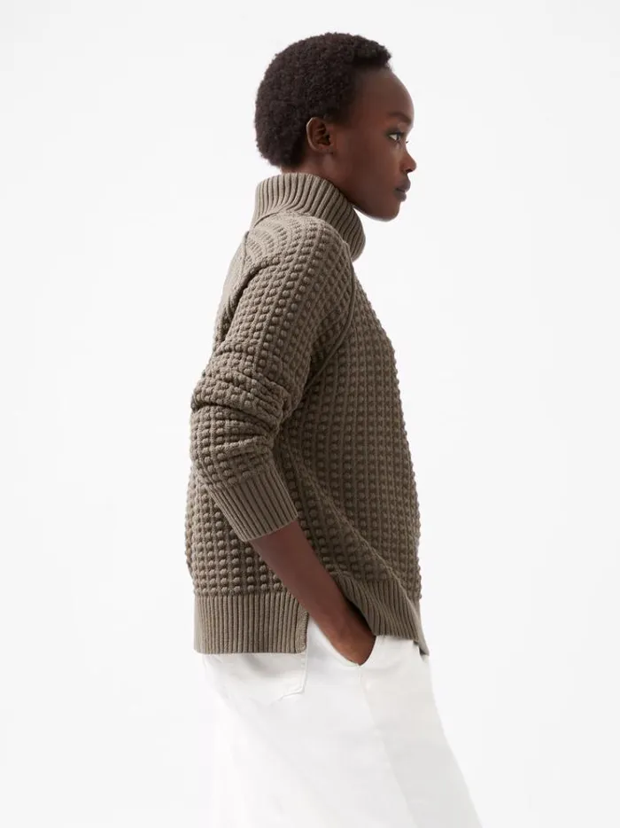 French Connection Jumpers and Cardigans Keya Popcorn Knit Mozart Jumper Tarmac Khaki 8211 Woman French Connection Jumpers and Cardigans Keya Popcorn Knit Mozart Jumper Tarmac Khaki 8211 Woman