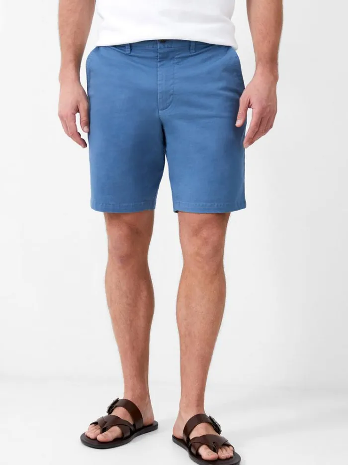 French Connection Shorts Stretch Chino Shorts Steel Blue 8211 Man