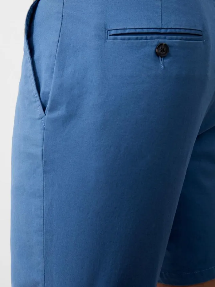 French Connection Shorts Stretch Chino Shorts Steel Blue 8211 Man