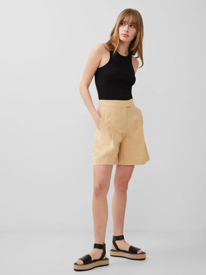French Connection Skirts and Shorts Alania City Shorts Biscotti 8211 Woman