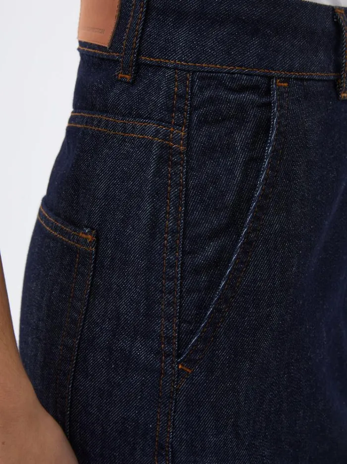 French Connection Skirts and Shorts Finley Denim Maxi Skirt Indigo 8211 Woman