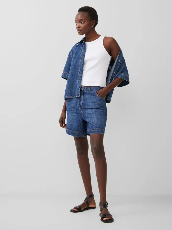 French Connection Skirts and Shorts Finley Denim Shorts Vintage 8211 Woman