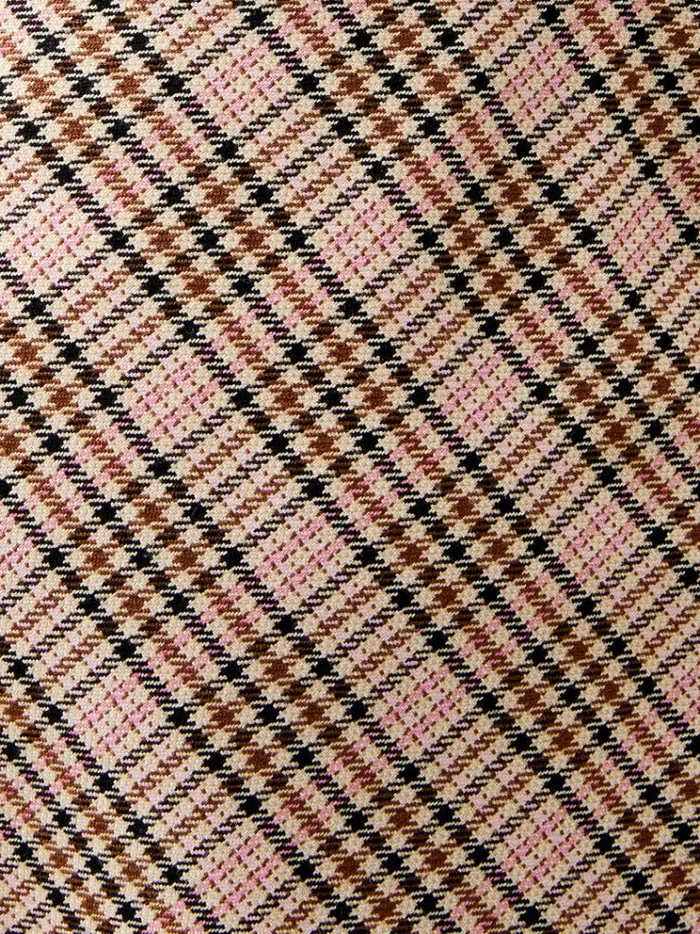 French Connection Skirts and Shorts Gina Check Pleated Mini Skirt Pink Check 8211 Woman