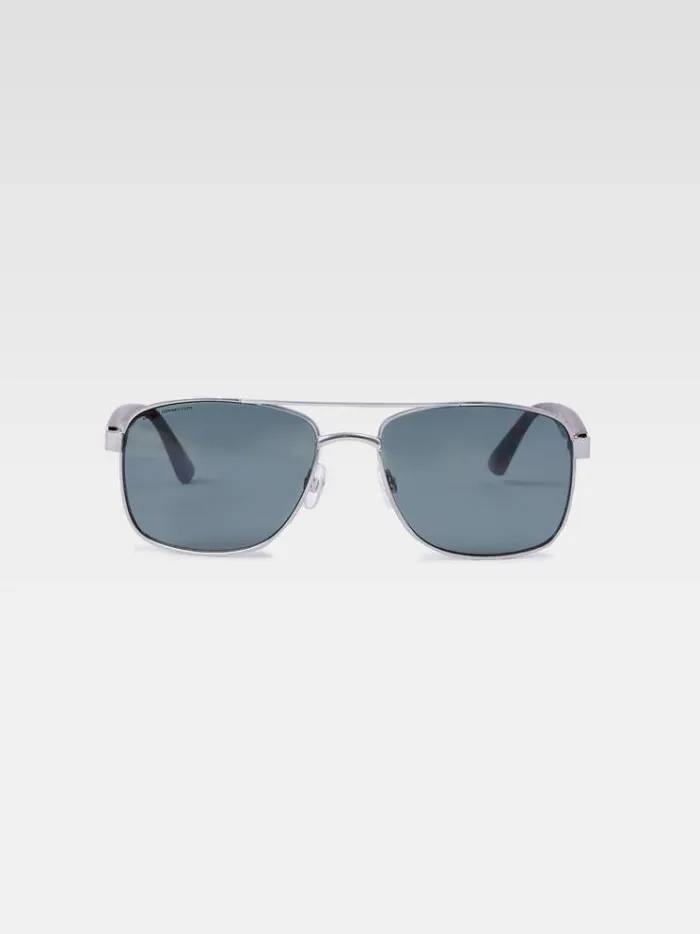 French Connection Sunglasses Metal Navigator Sunglasses Silvermatte Tort 8211 Man French Connection Sunglasses Metal Navigator Sunglasses Silvermatte Tort 8211 Man