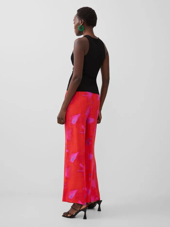 French Connection Trousers Christy Eco Delphine Trousers Raspberry Soraurora 8211 Woman