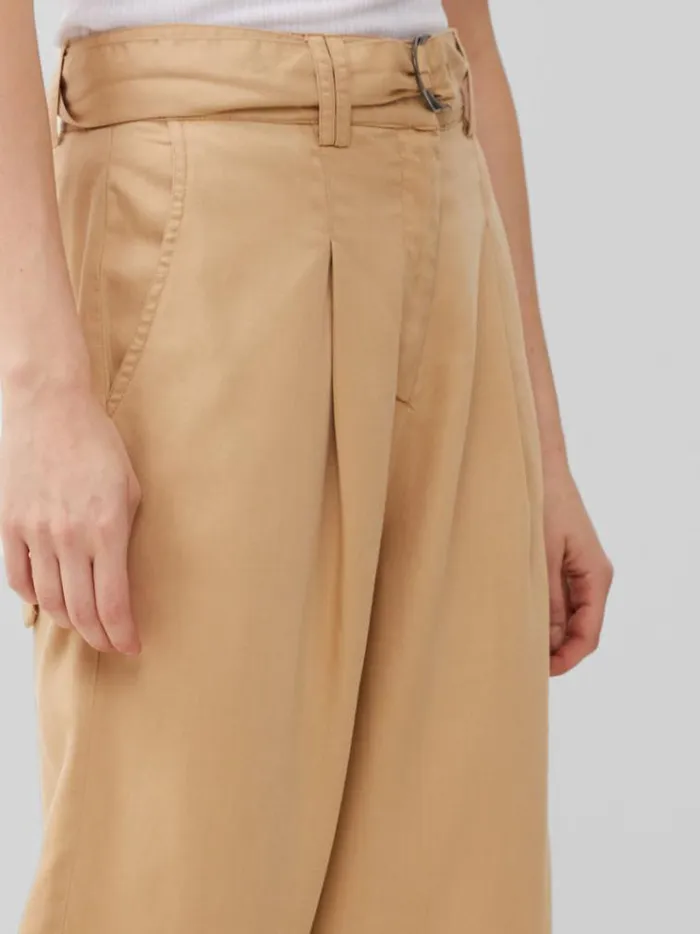 French Connection Trousers Elkie Twill Trousers Biscotti 8211 Woman