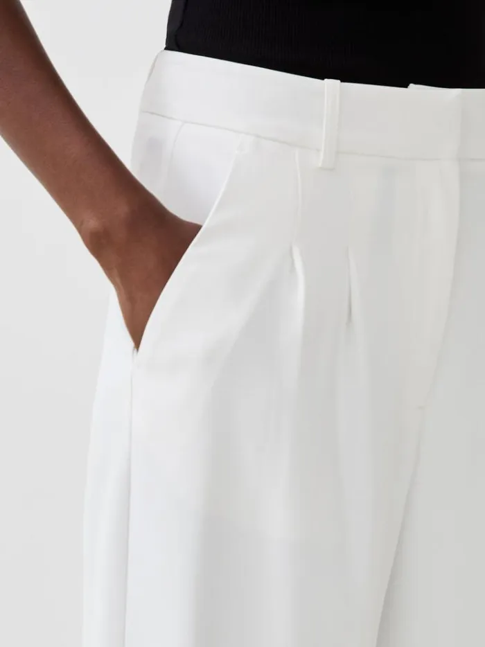 French Connection Trousers Harrie Tailored Trousers Porcelain Cream 8211 Woman
