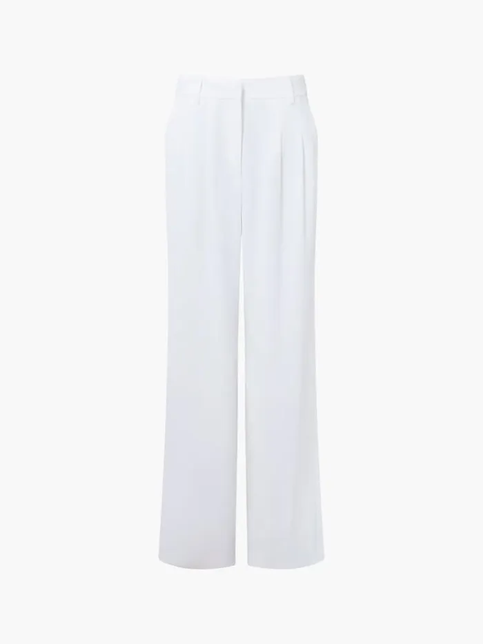 French Connection Trousers Harrie Tailored Trousers Porcelain Cream 8211 Woman