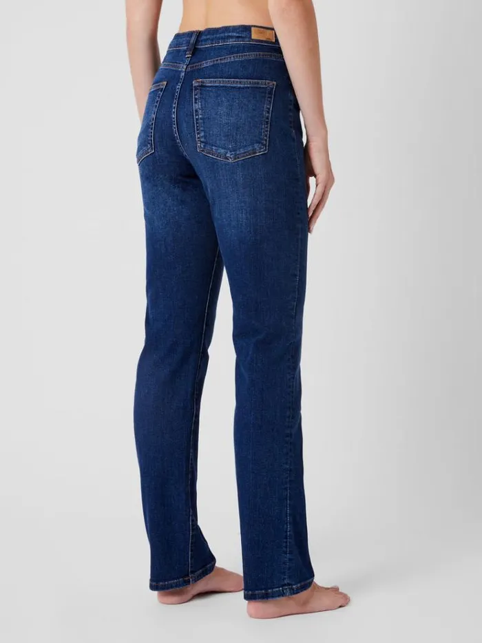 French Connection Trousers Stretch Denim Cigarette Fit Full Length Jeans 34 Inch Mid Wash 8211 Woman