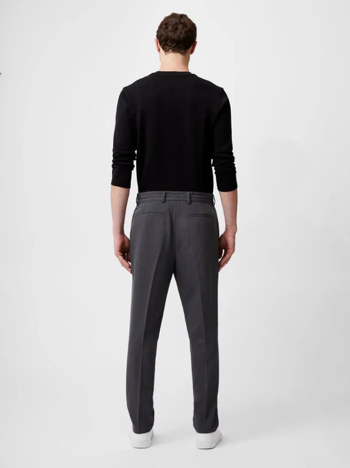 French Connection Trousers Stretch Knitted Trousers Black 8211 Man