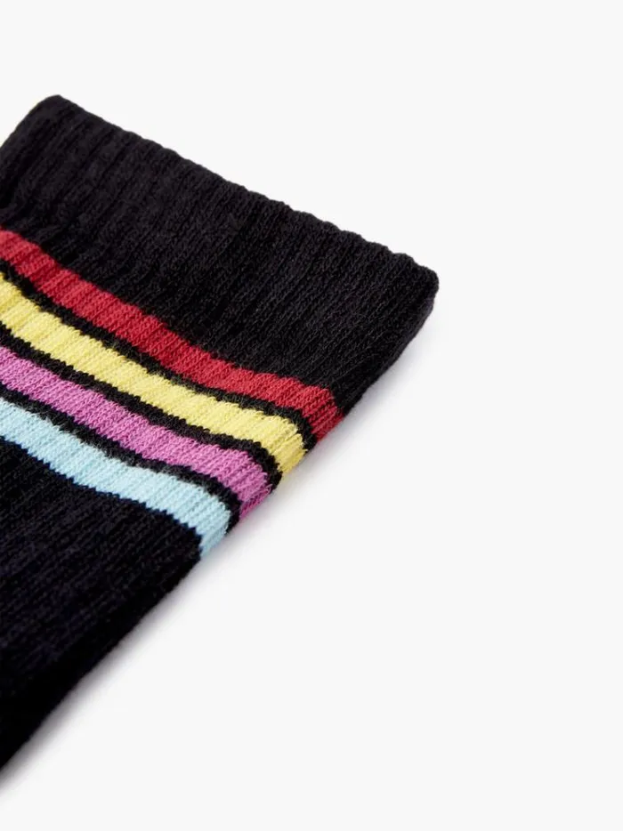 French Connection Underwear and Socks 3 Pack French Connection 4 Stripe Crew Socks Multi 1 8211 Woman