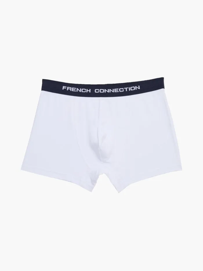 French Connection Underwear and Socks 3 Pack French Connection Boxers Whiteolive Gnblack 8211 Man