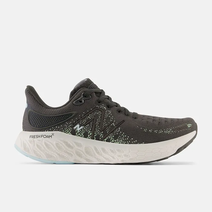 Fresh Foam X 1080v12 Blacktop with Green Aura and Bleach Blue Women Running New Balance Fresh Foam X 1080v12 Blacktop with Green Aura and Bleach Blue Women Running New Balance