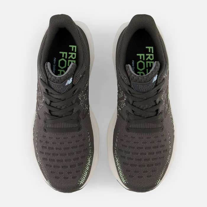 Fresh Foam X 1080v12 Blacktop with Green Aura and Bleach Blue Women Running New Balance Fresh Foam X 1080v12 Blacktop with Green Aura and Bleach Blue Women Running New Balance