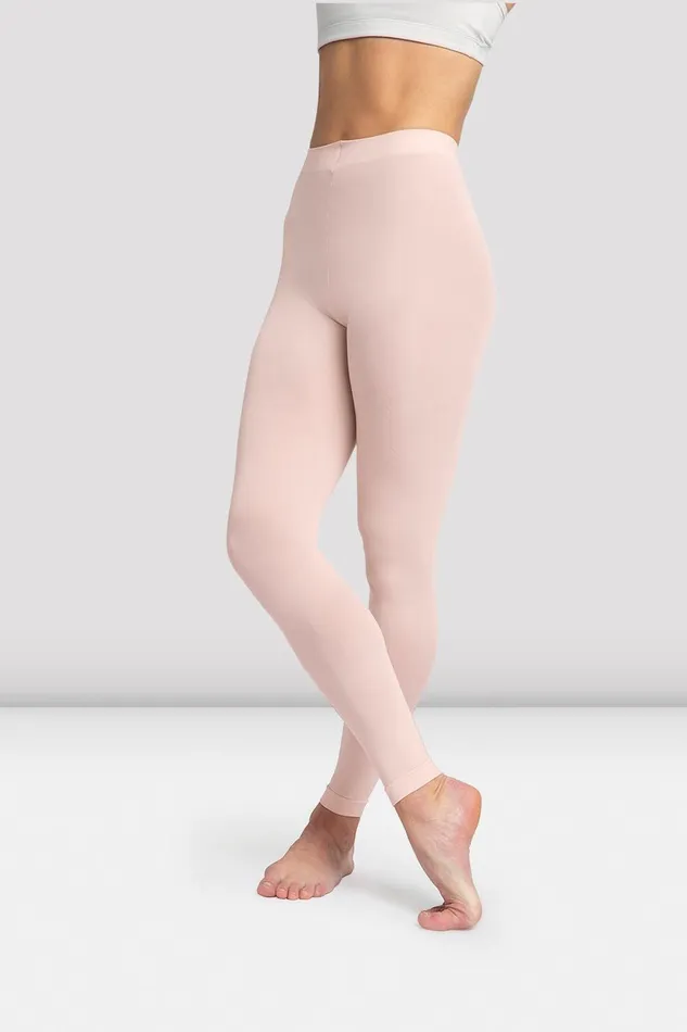 Girls Contoursoft Footless Tights Pink Accessories Tights Bloch
