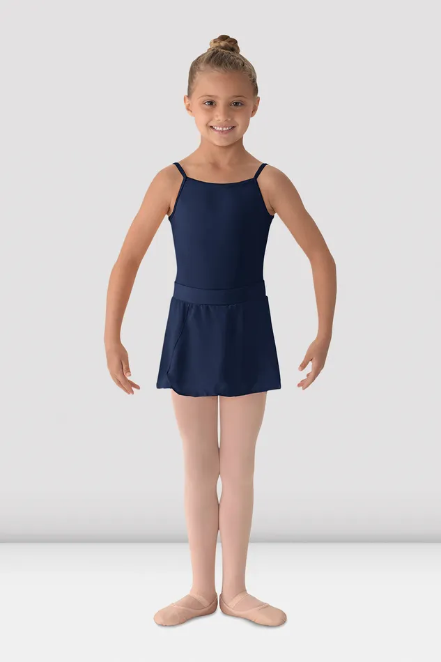 Girls Mirella Solid Skirt Navy Children Skirts and Tutus Bloch