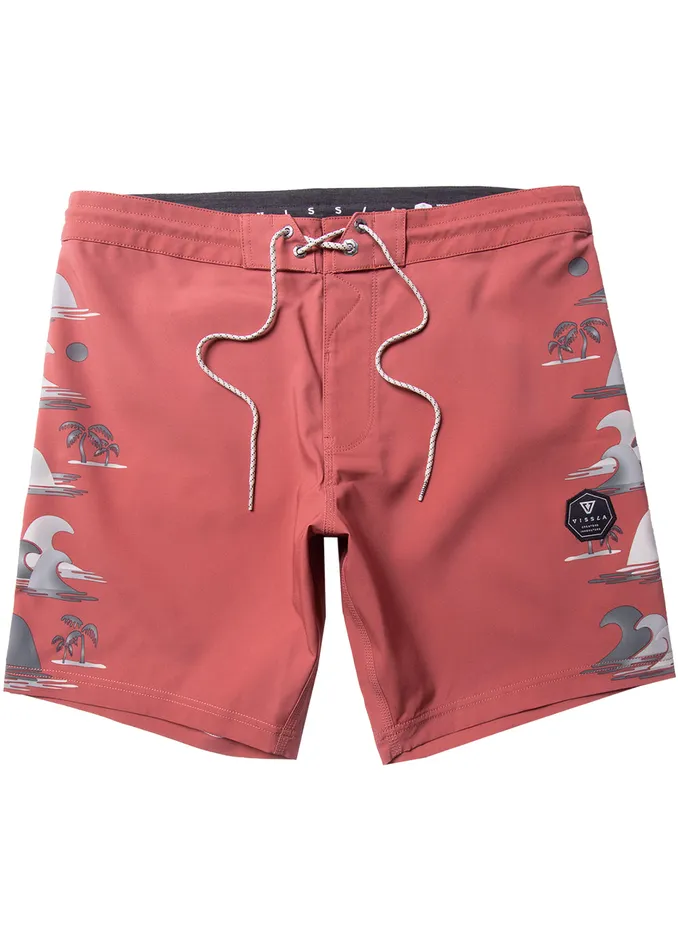 Groundswell 1758243 Boardshort Plumeria Boardshorts Vissla Men