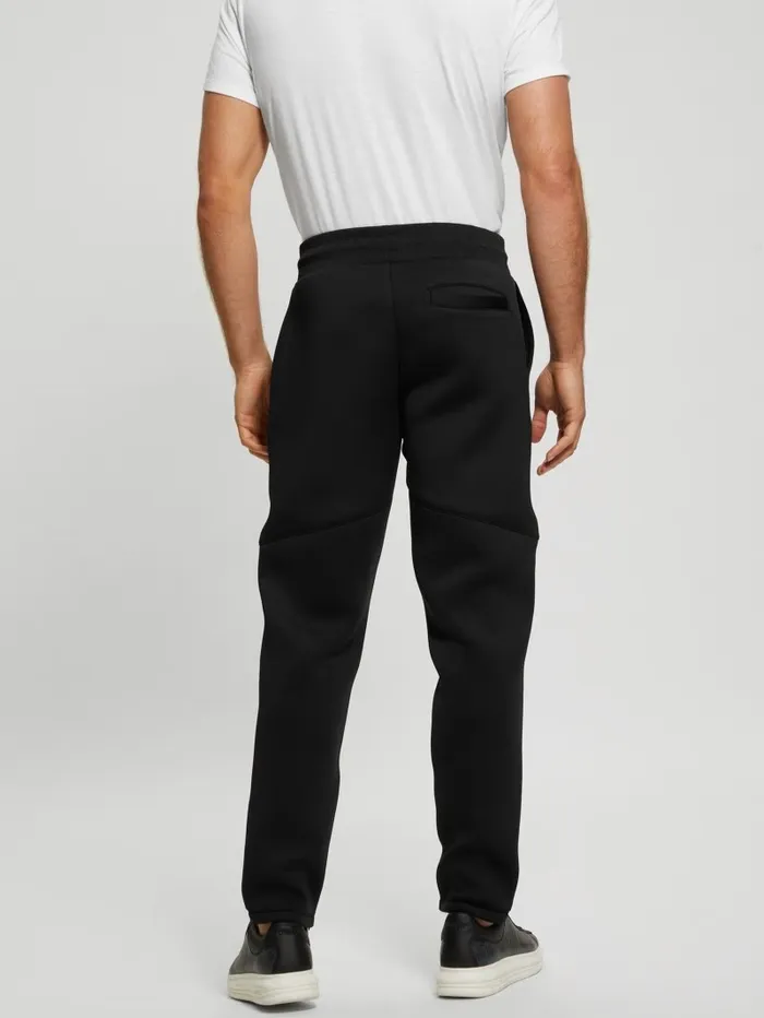 GUESS Activewear Men Ward Striped Pants Black