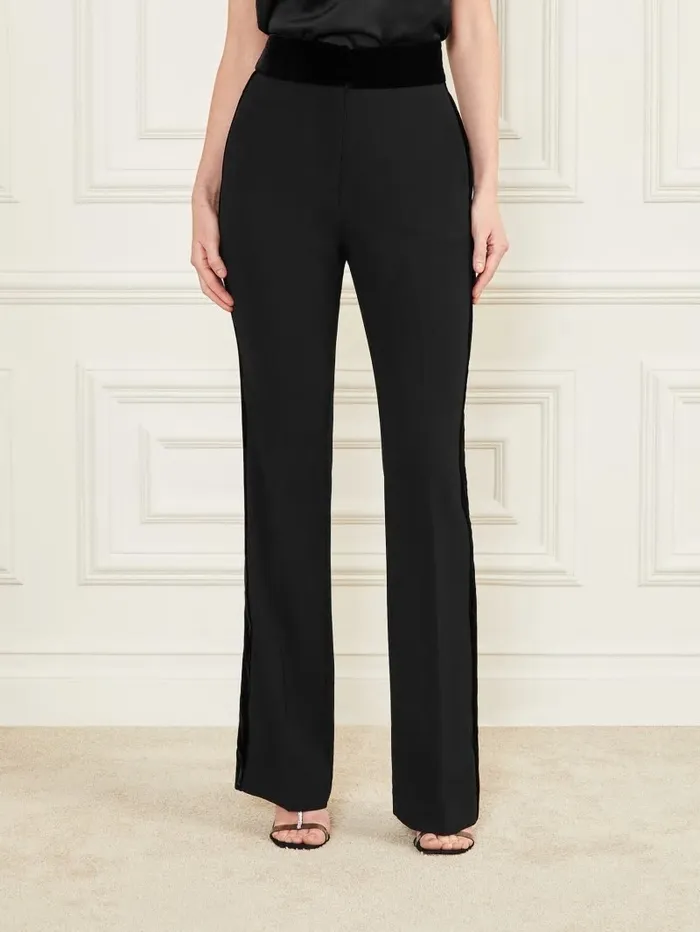 GUESS Becka Pant Black Women Bottoms GUESS Becka Pant Black Women Bottoms