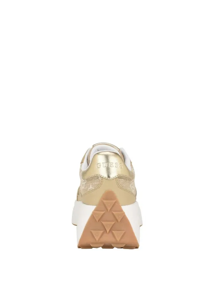 GUESS Calebb Peony Sneakers Medium Natural Logo Women Sneakers GUESS Calebb Peony Sneakers Medium Natural Logo Women Sneakers