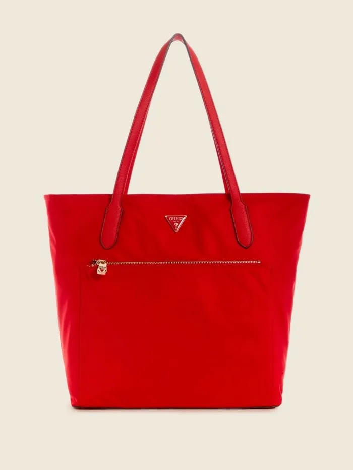 GUESS Handbags Women Eco Gemma Tote Passion Red