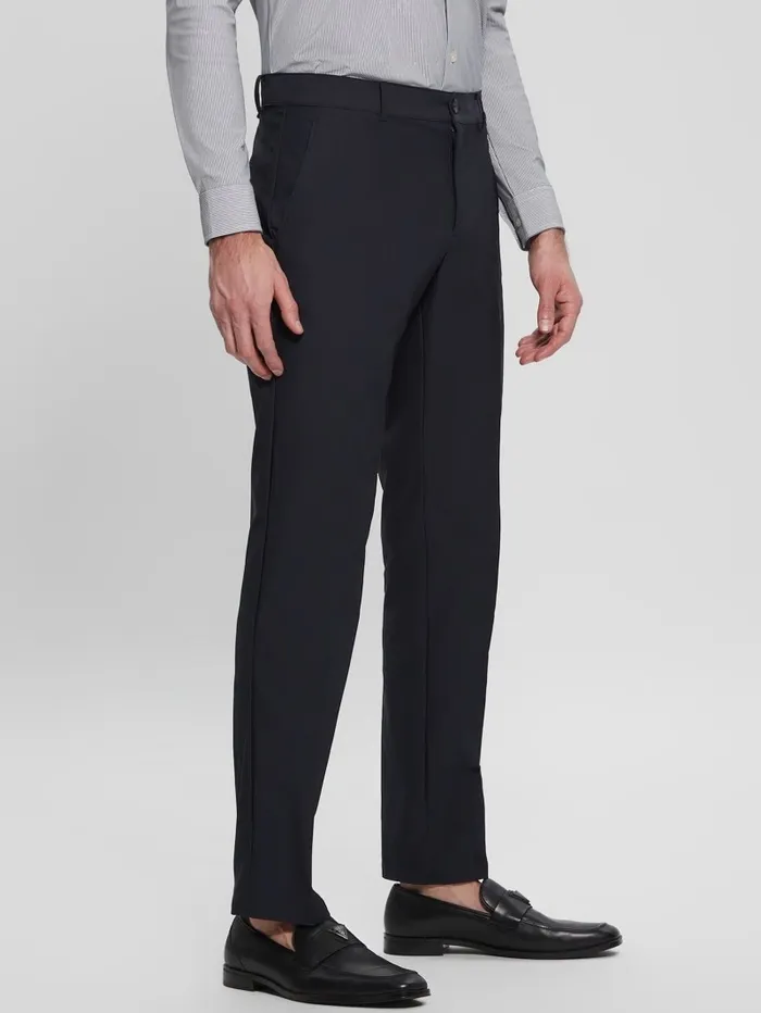 GUESS Myron TechStretch Dressy Pants Bleu lgant Men Pants and Shorts GUESS Myron TechStretch Dressy Pants Bleu lgant Men Pants and Shorts