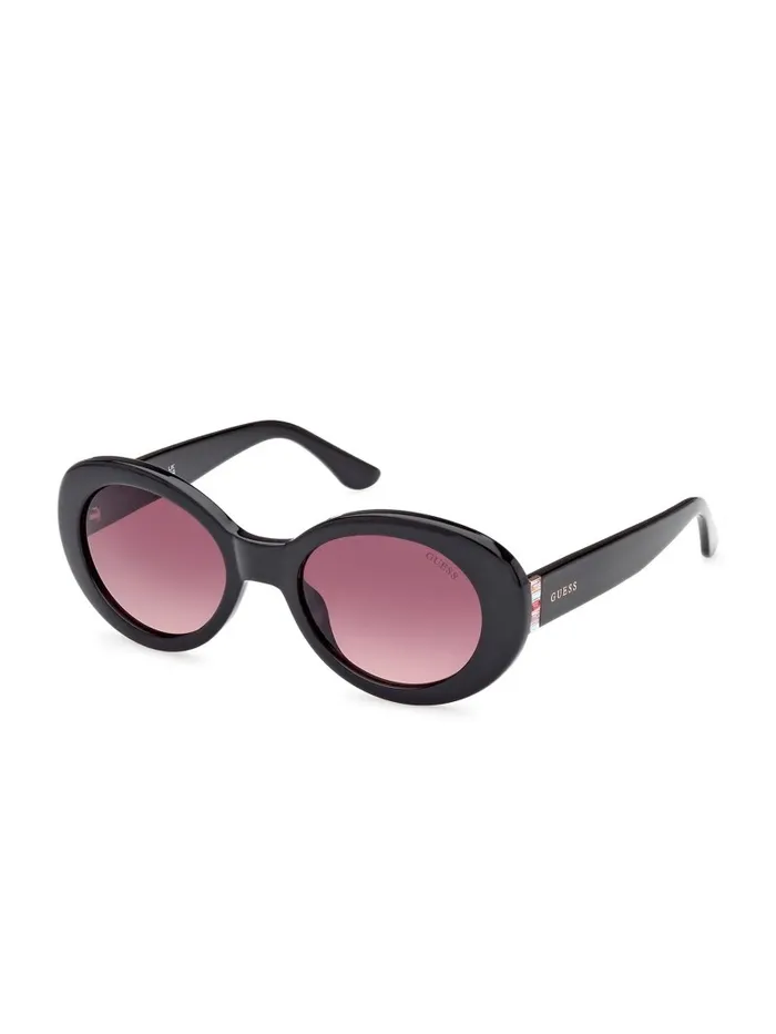 GUESS Navaeh Plastic Stone Sunglasses Black Women Sunglasses GUESS Navaeh Plastic Stone Sunglasses Black Women Sunglasses