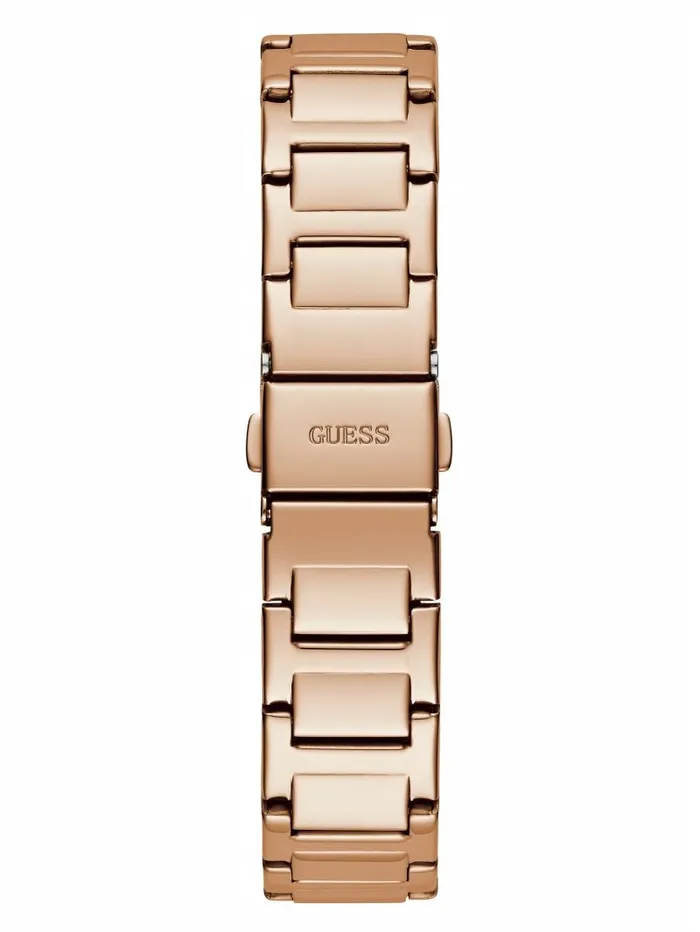 GUESS Watches Women Rose Bud Rose GoldTone Analog Watch Rose Gold GUESS Watches Women Rose Bud Rose GoldTone Analog Watch Rose Gold