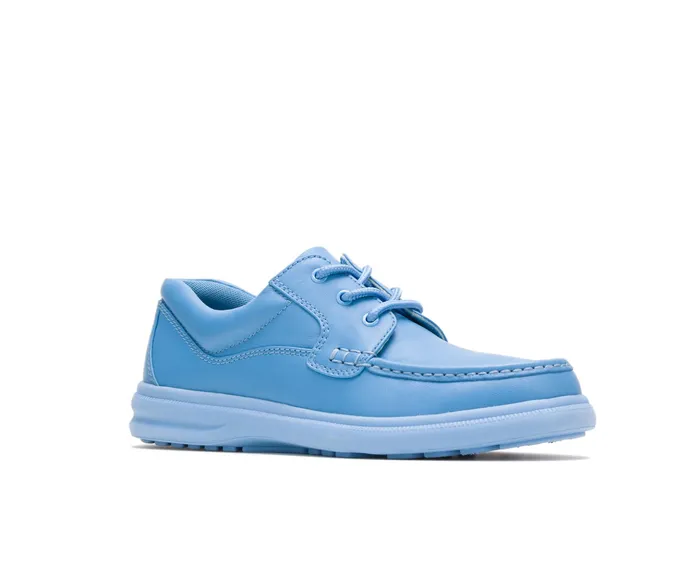 Gus Surf Blue Leather Walking Shoes Hush Puppies Men Gus Surf Blue Leather Walking Shoes Hush Puppies Men