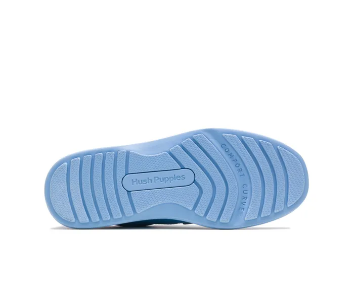 Gus Surf Blue Leather Walking Shoes Hush Puppies Men Gus Surf Blue Leather Walking Shoes Hush Puppies Men