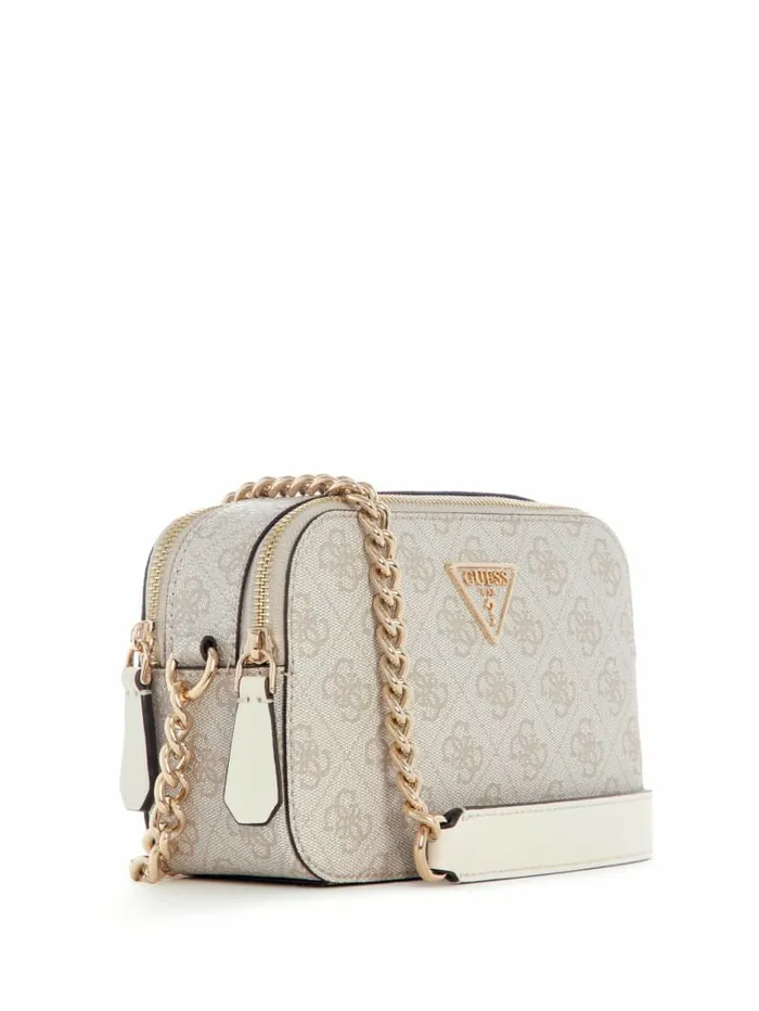 Handbags GUESS Women Noelle Quatto G Camera Crossbody Dove Logo Handbags GUESS Women Noelle Quatto G Camera Crossbody Dove Logo