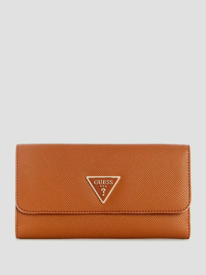 Handbags Laurel Multi Clutch Light Cognac 8211 GUESS Women
