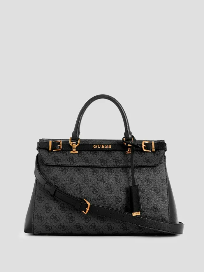 Handbags Sestri Quattro G Luxury Satchel Cloud Wash GUESS Women