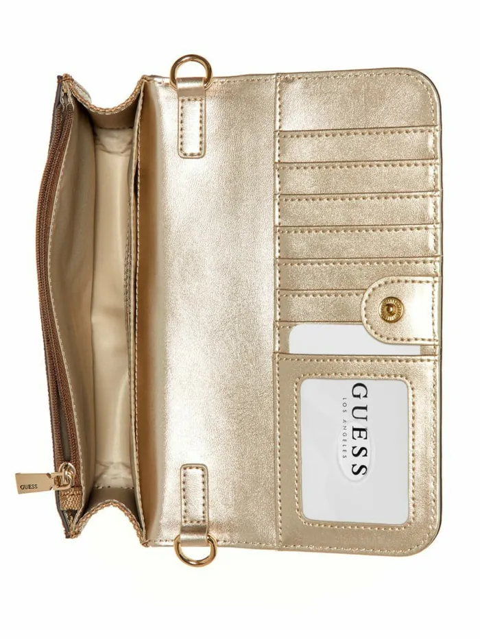 Handbags Women Noelle Quattro G Crossbody Organizer Wallet Latte Logo GUESS Handbags Women Noelle Quattro G Crossbody Organizer Wallet Latte Logo GUESS