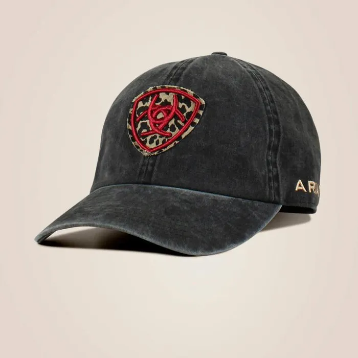 Hats and Caps Women Ariat Shield Logo Cap Black