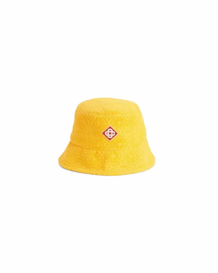 Hats MenWomen Casablanca Paris Monogram Terry Bucket Hat