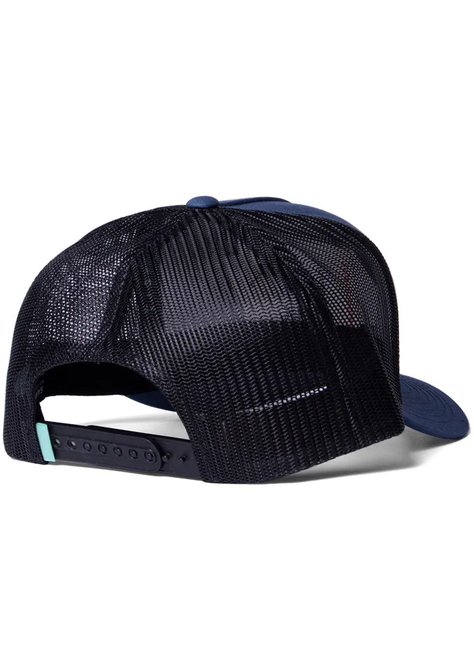 Hats Vissla Men Solid Sets Eco Trucker Hat Dark Naval Hats Vissla Men Solid Sets Eco Trucker Hat Dark Naval