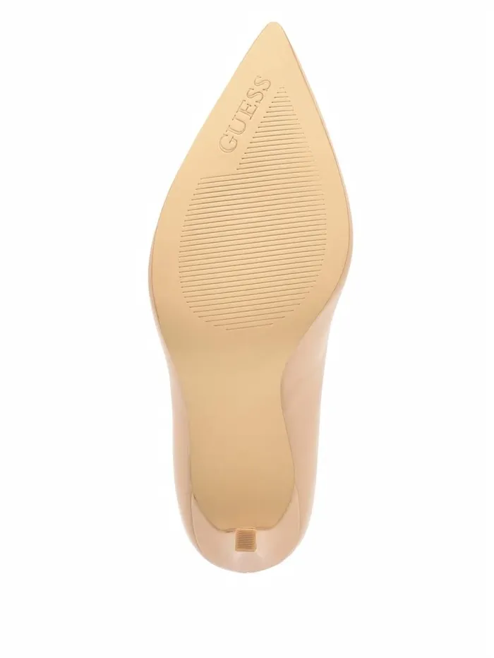 Heels Seanna Leather Pumps Light Natural 110 8211 GUESS Women Heels Seanna Leather Pumps Light Natural 110 8211 GUESS Women