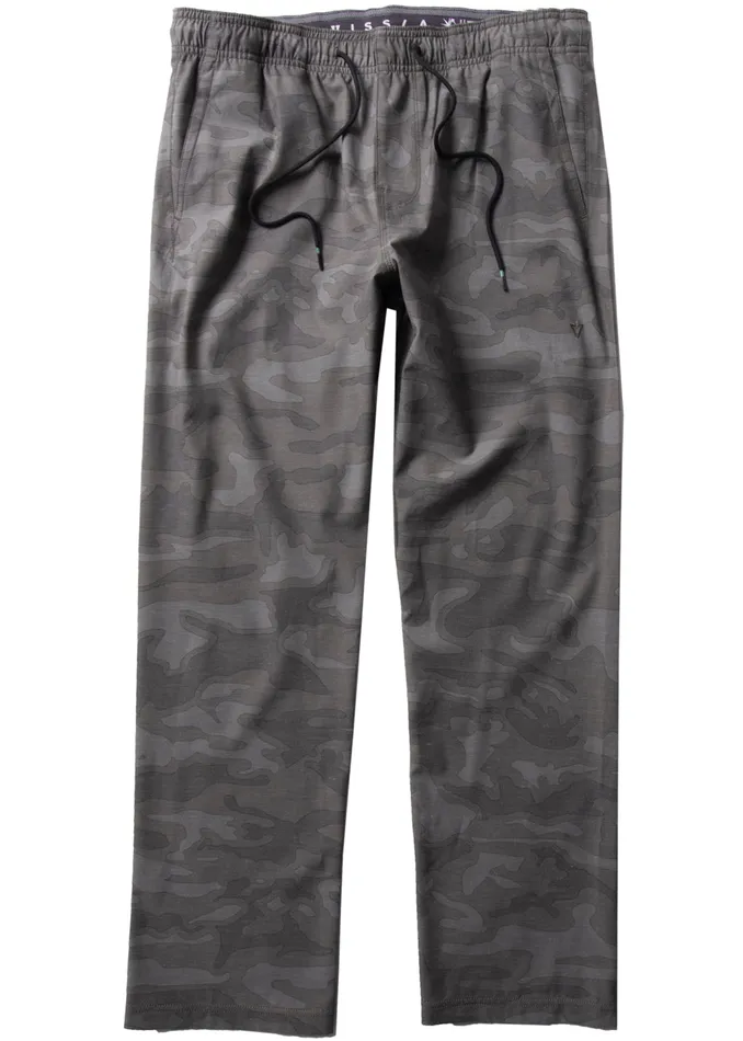 Hemp No See Ums Eco Elastic Pant Camo 2 Pants and Denim Vissla Men