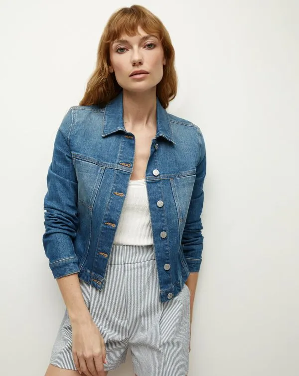 Holden Denim Jacket Serendipity Women Veronica Beard Jackets and Outerwear